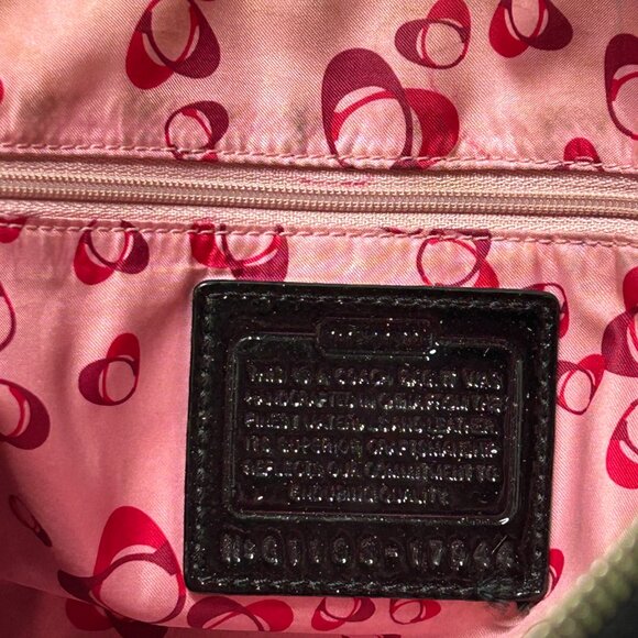 Black COACH Poppy handbag - Picture 8 of 8